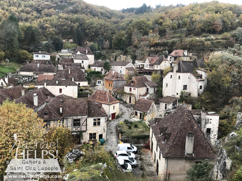 Cahors and saint-cirq-lapopie france