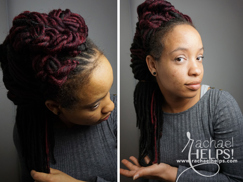 Natural hair, pregnancy braids in france